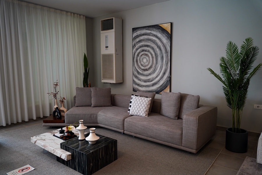 كنبة قماش ايطالي MINOTTI