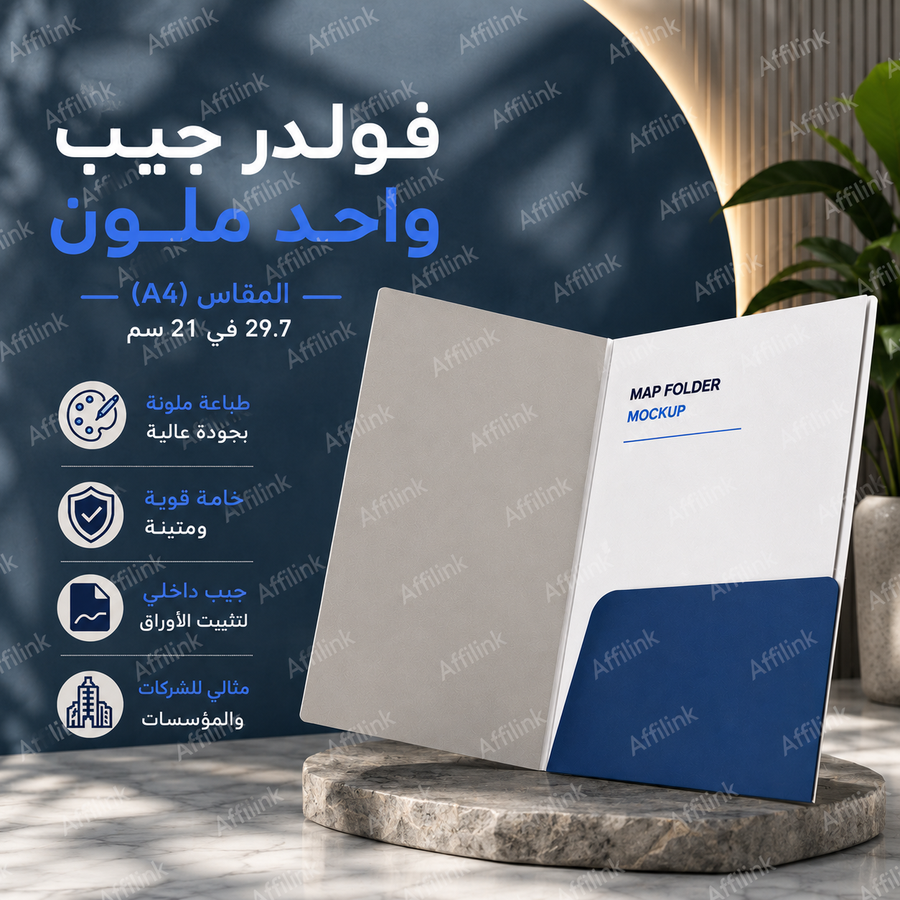 فولدر جيب ملون
