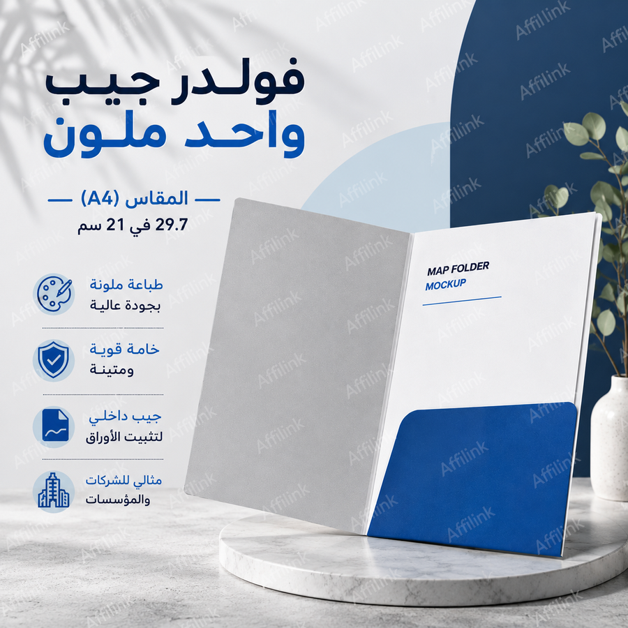 فولدر جيب ملون