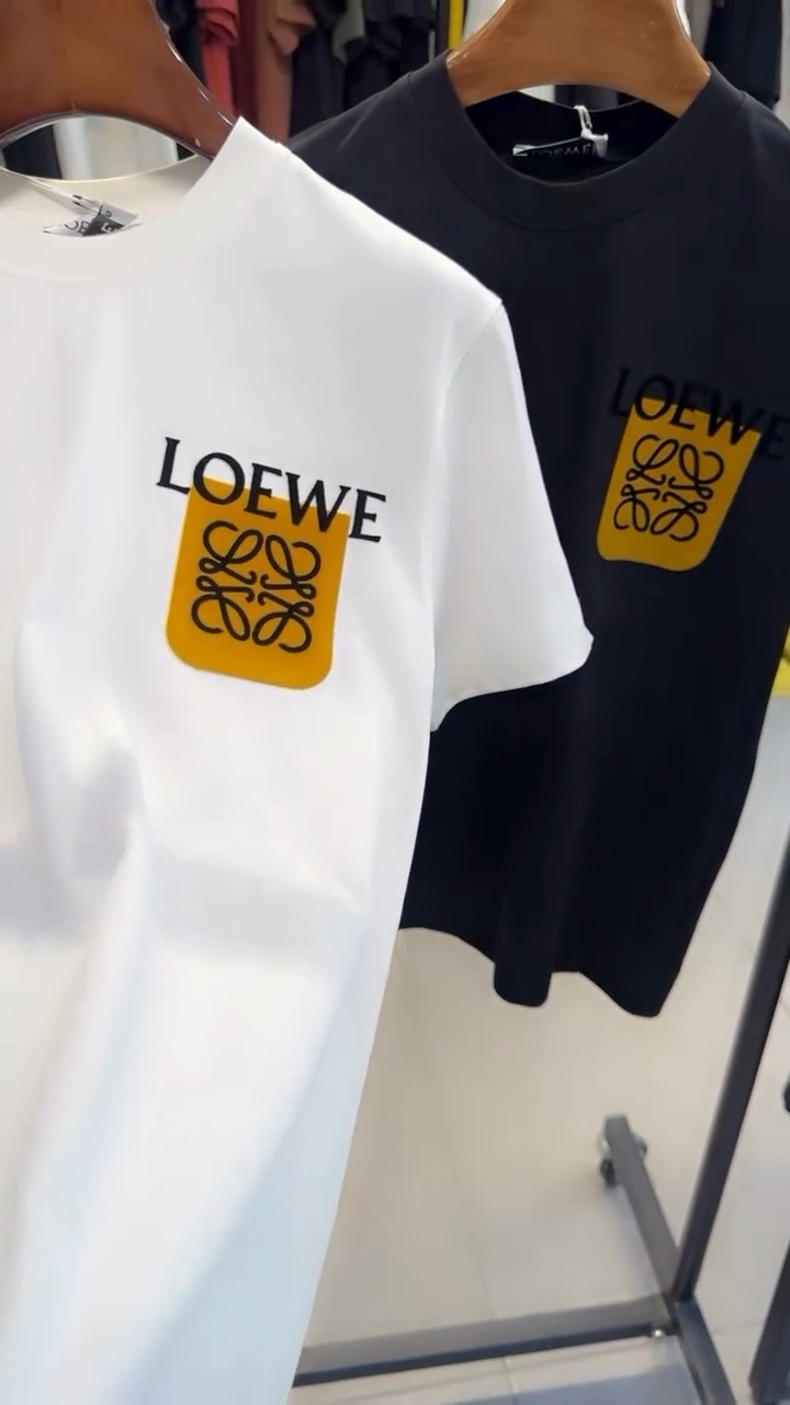 تيشيرت Loewe بوليفار قطن 100% | خامة فاخرة للجنسين