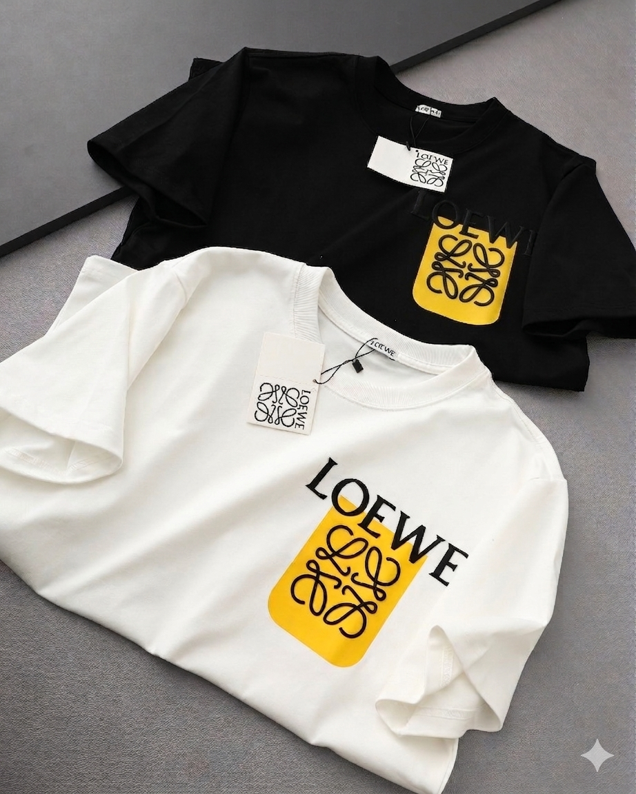 تيشيرت Loewe بوليفار قطن 100% | خامة فاخرة للجنسين