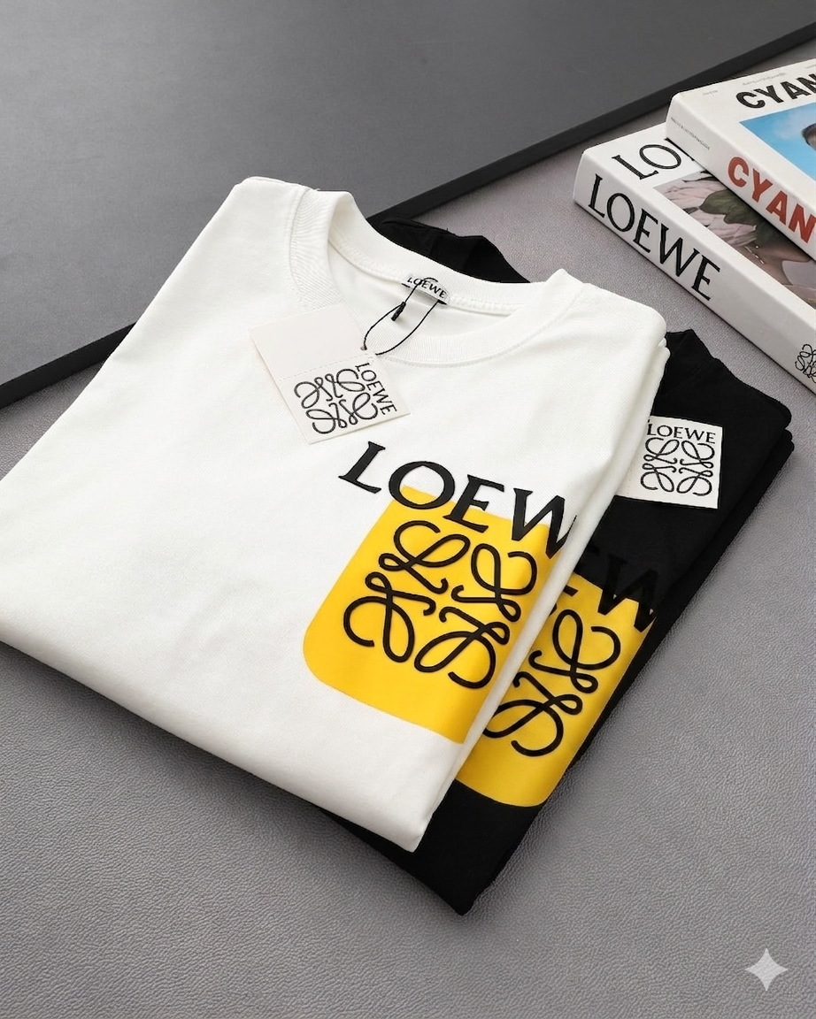 تيشيرت Loewe بوليفار قطن 100% | خامة فاخرة للجنسين