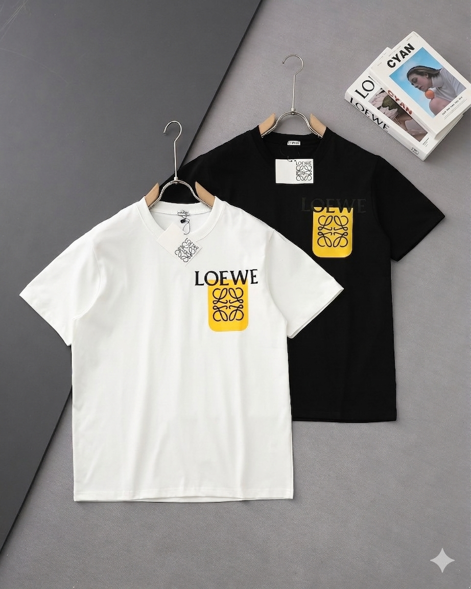 تيشيرت Loewe بوليفار قطن 100% | خامة فاخرة للجنسين