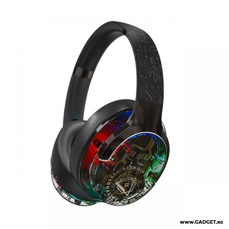 QYS V12 ANC Wireless Headphones with RGB product thumbnail 4