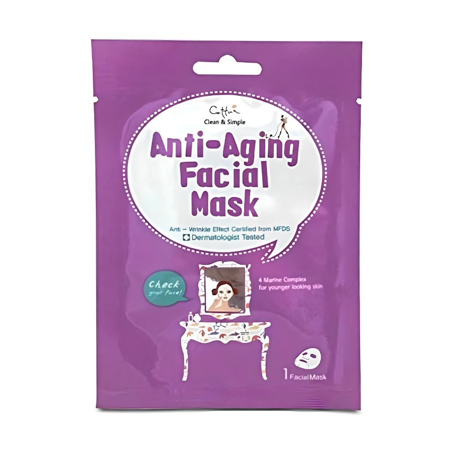 Cettua, C&S Anti-Aging Facial Mask, 1 Sheet