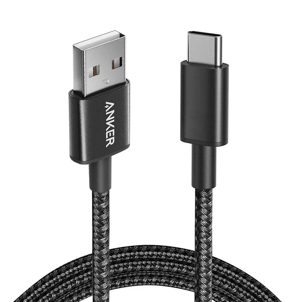 ANKER USB-A to USB-C 6ft (ضمان 18 شهر)