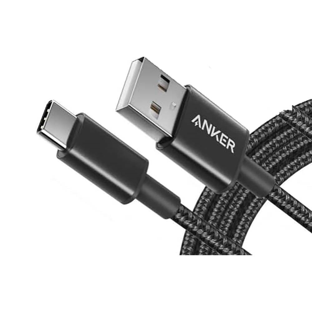 ANKER USB-A to USB-C 6ft (ضمان 18 شهر)
