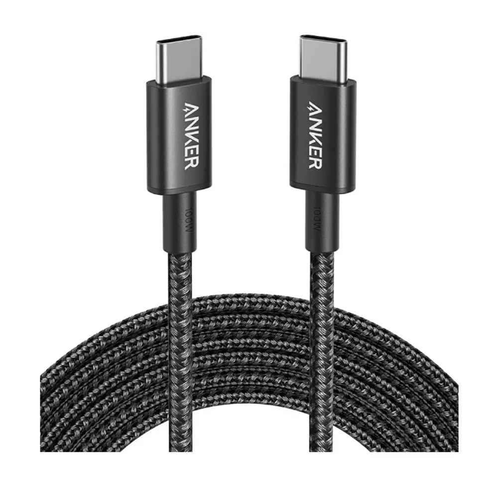 ANKER USB-C to USB-C 6ft 60W (ضمان18 شهر)