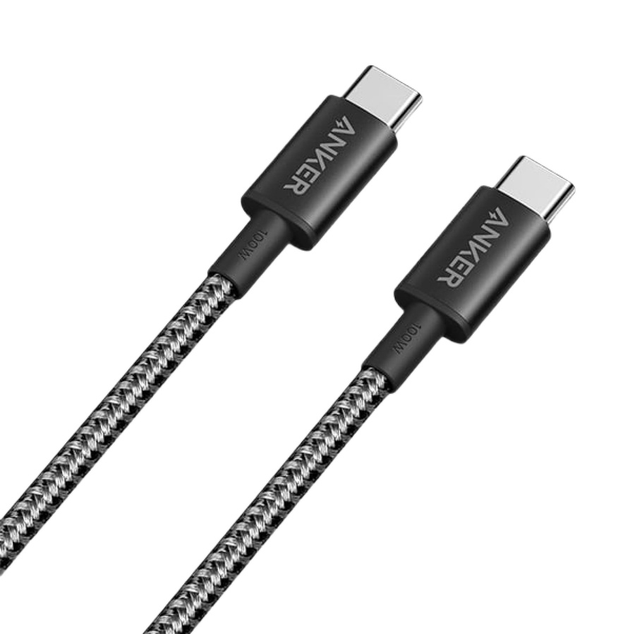 ANKER USB-C to USB-C 6ft 60W (ضمان18 شهر)