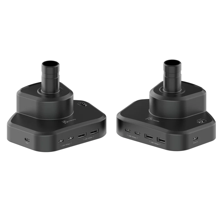 j5create JTSA301 Ergonomic Monitor Mount with Dock