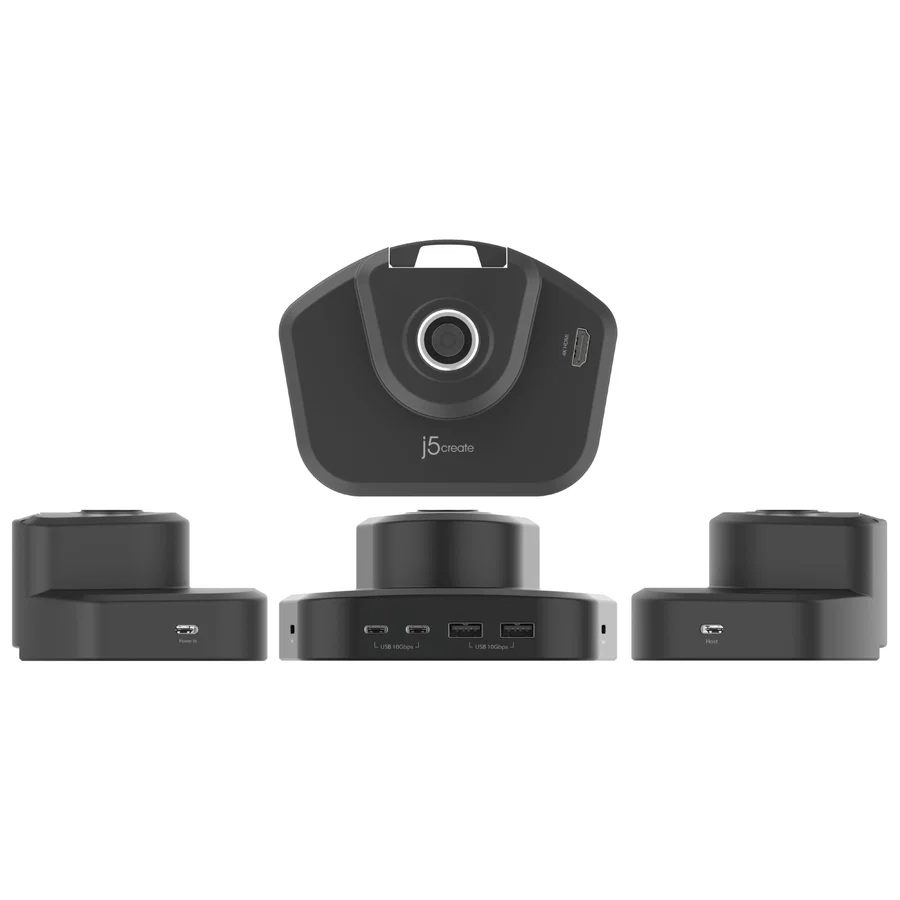 j5create JTSA301 Ergonomic Monitor Mount with Dock