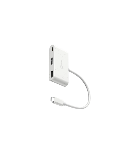 j5create JCA379EW USB-C to HDMI & USB Type-A with Power Delivery