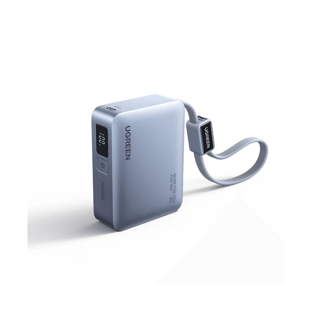 باور بانك يوجرين  10000 مللي أمبير 33 واط شحن سريع -UGREEN POWER BANK FAST10000mah 33w PB584 (ضمان 24شهر)