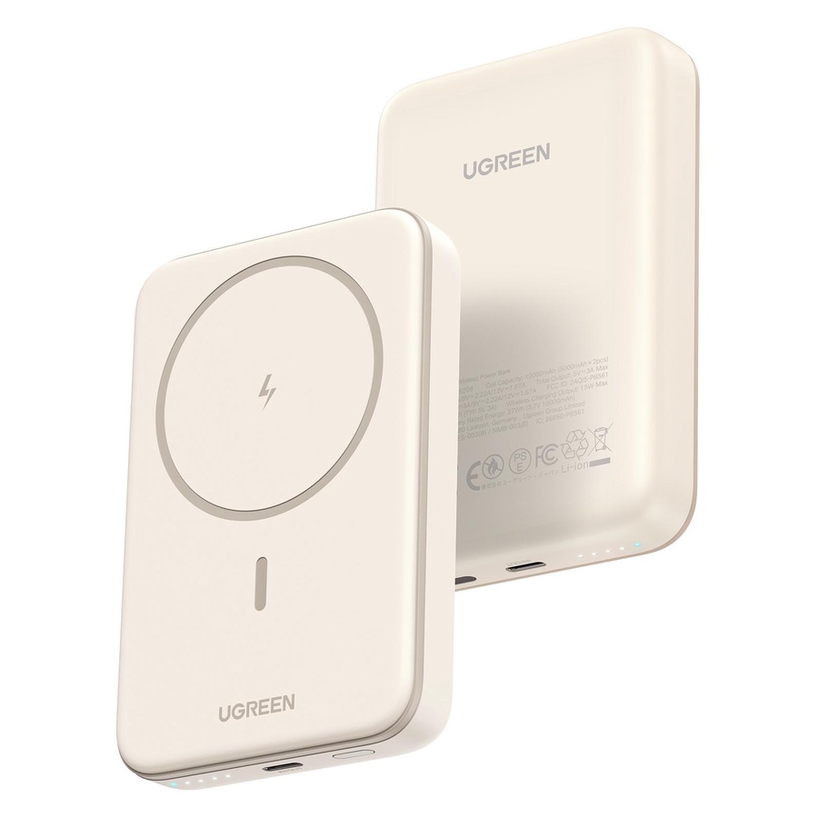 يوجرين ماج سيف باور بانك 10000 مللي أمبير 20واط -UGREEN Magsafe powerbank10000mAh PB561 (ضمان 24شهر)