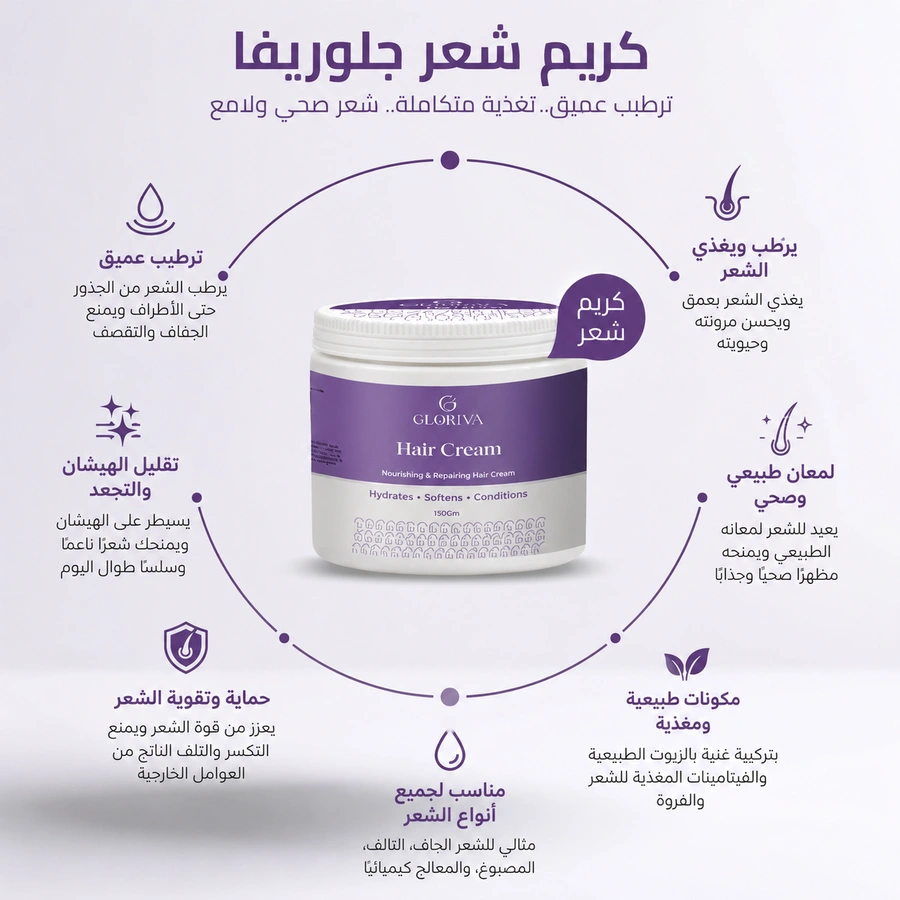 Gloriva Hair Cream 