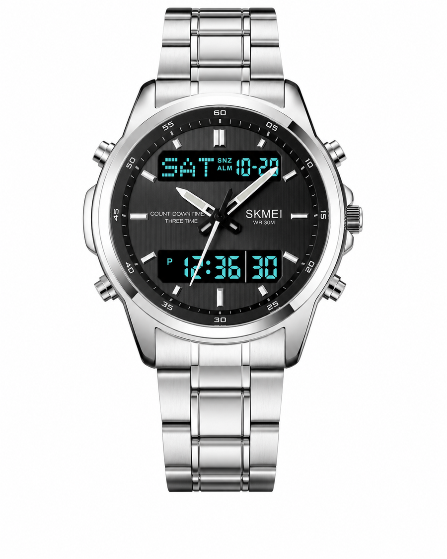 SKMEI Chronograph – Silver