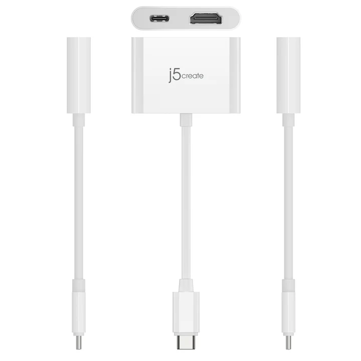 j5create JCA152 USB-C to 4K HDMI Adapter with Power Delivery