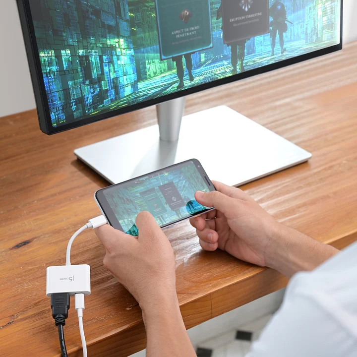 j5create JCA152 USB-C to 4K HDMI Adapter with Power Delivery