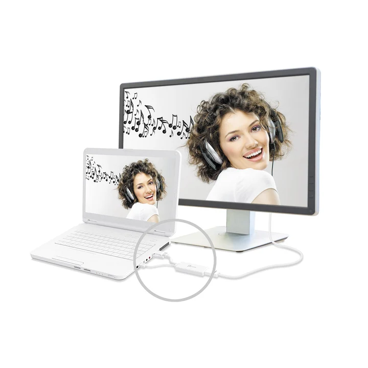 j5create JDA214 VGA to HDMI Video Audio Adapter