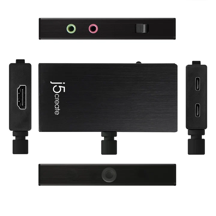 j5create JVA02 HDMI to USB-C Live Capture Adapter with Power Delivery