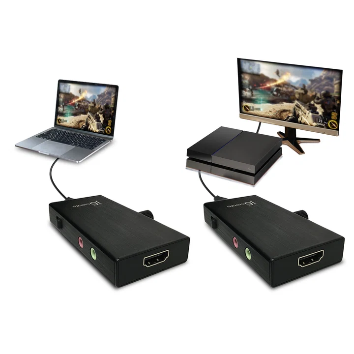 j5create JVA02 HDMI to USB-C Live Capture Adapter with Power Delivery