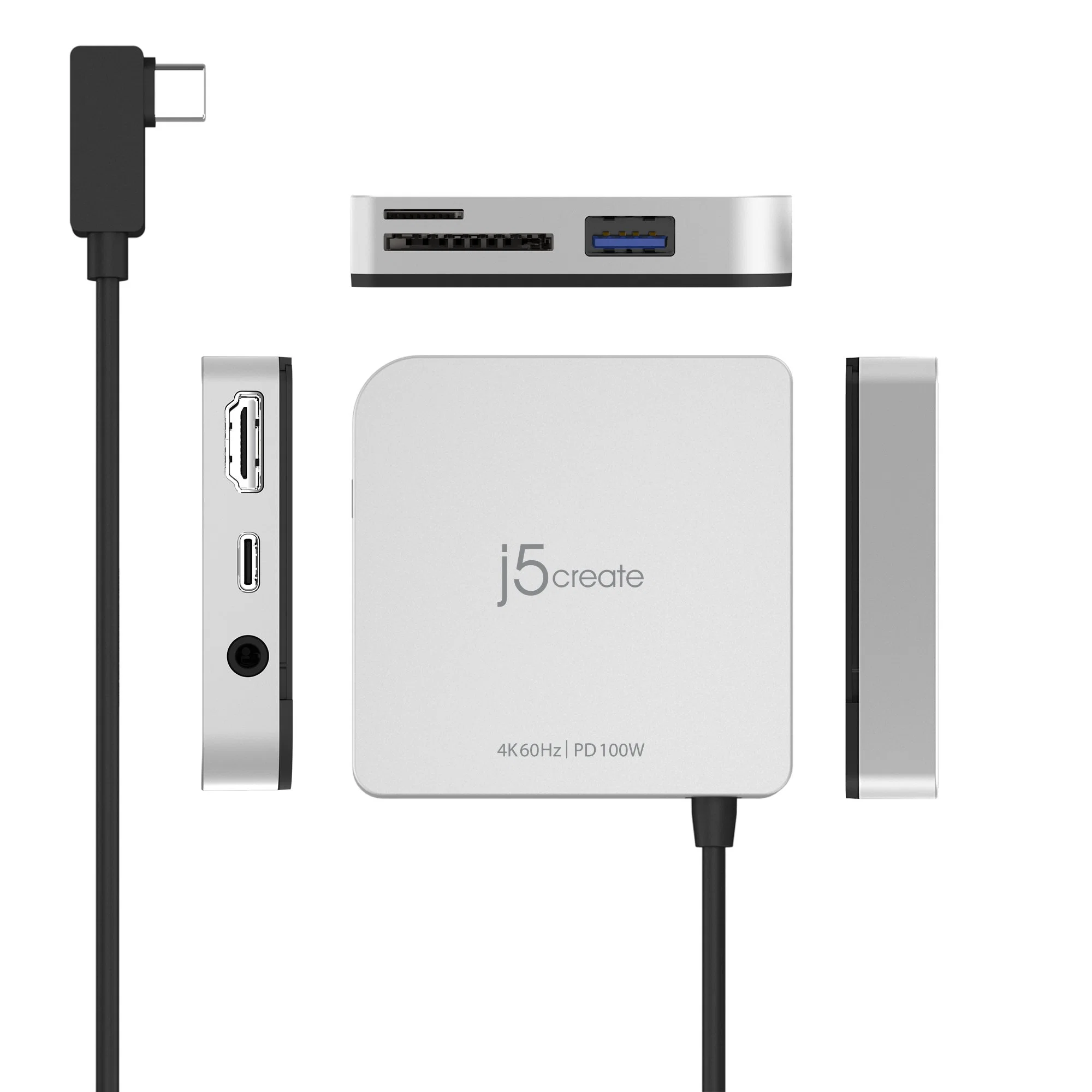 j5create JCD612 USB-C to 4K 60Hz HDMI Travel Dock for iPad Pro