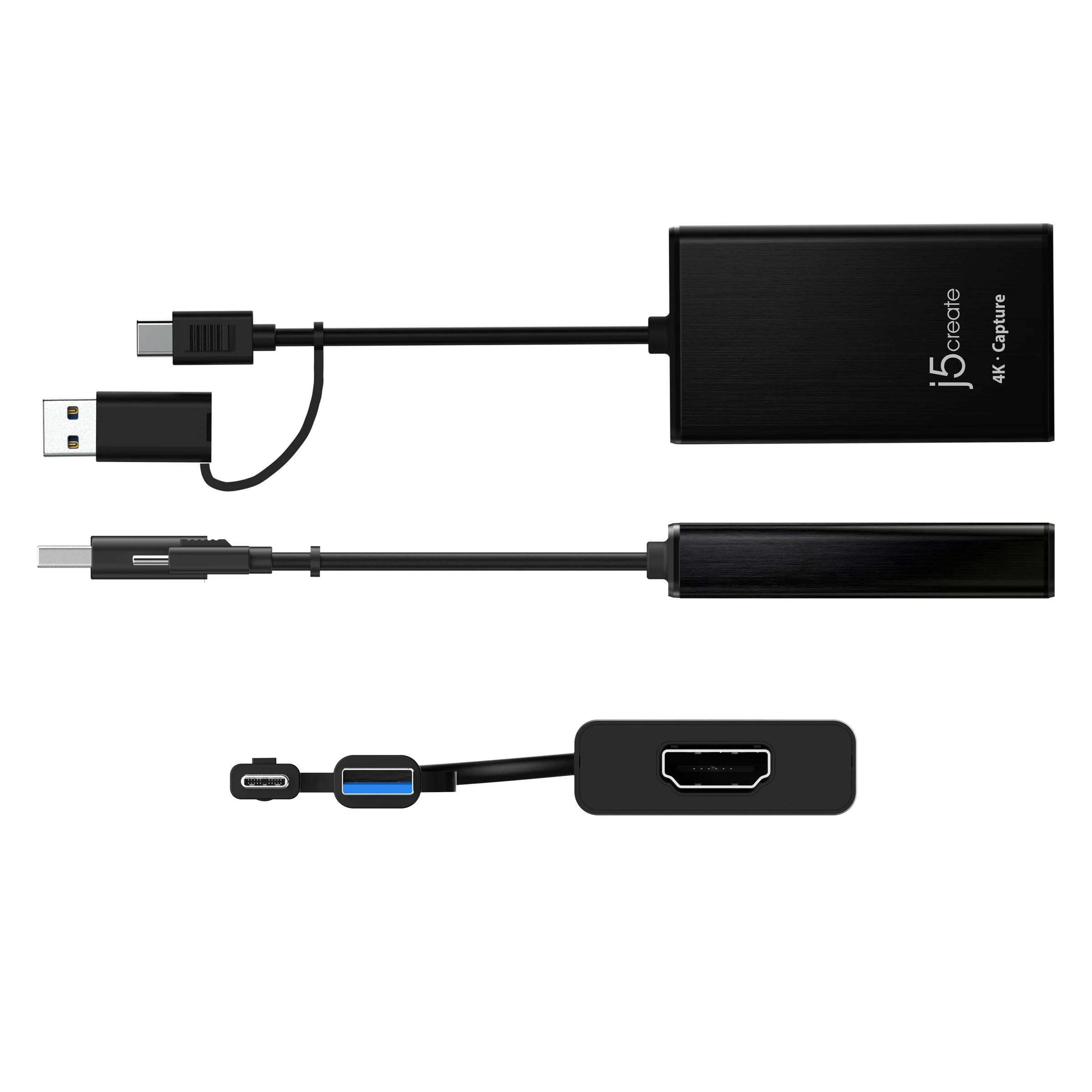 j5create JVA11 4K HDMI to USB-C 3.2 Capture Adapter