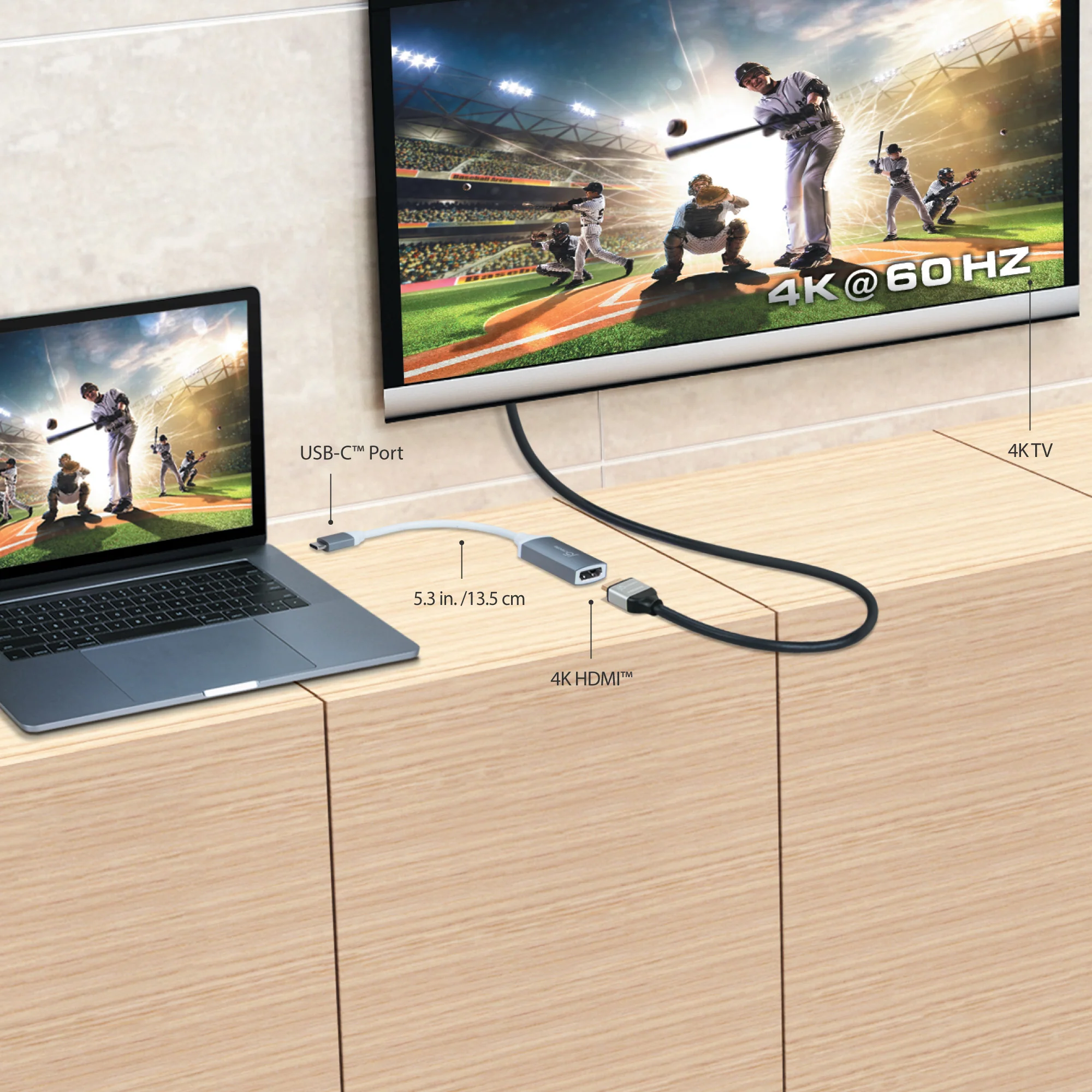 j5create JCA153G USB-C to 4K HDMI Adapter