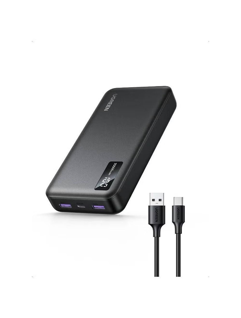 باور بانك يوجرين 20000مللي امبير 20 واط -UGREEN POWER BANK Fast Charger 20W PB312 (ضمان 24شهر)