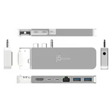 j5create JCD395 4K60 Pro USB4 Hub with MagSafe Kit