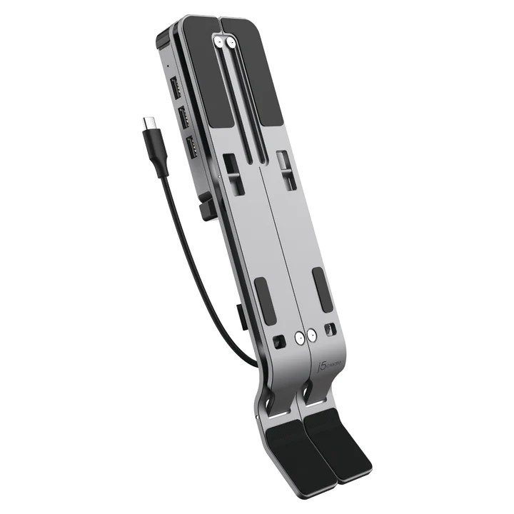 j5create JTS223 Laptop Stand with USB 4-Port Hub