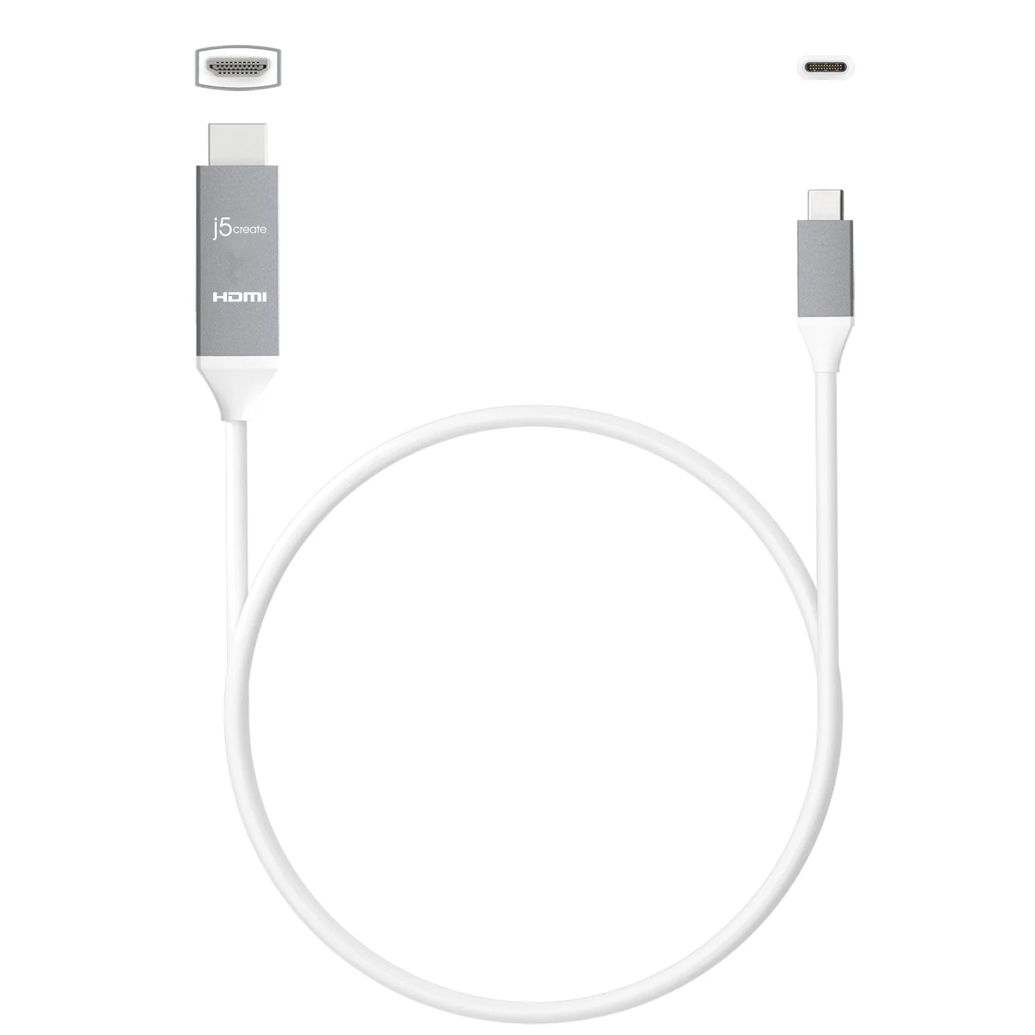 j5create JCC153G USB-C to 4K HDMI Cable