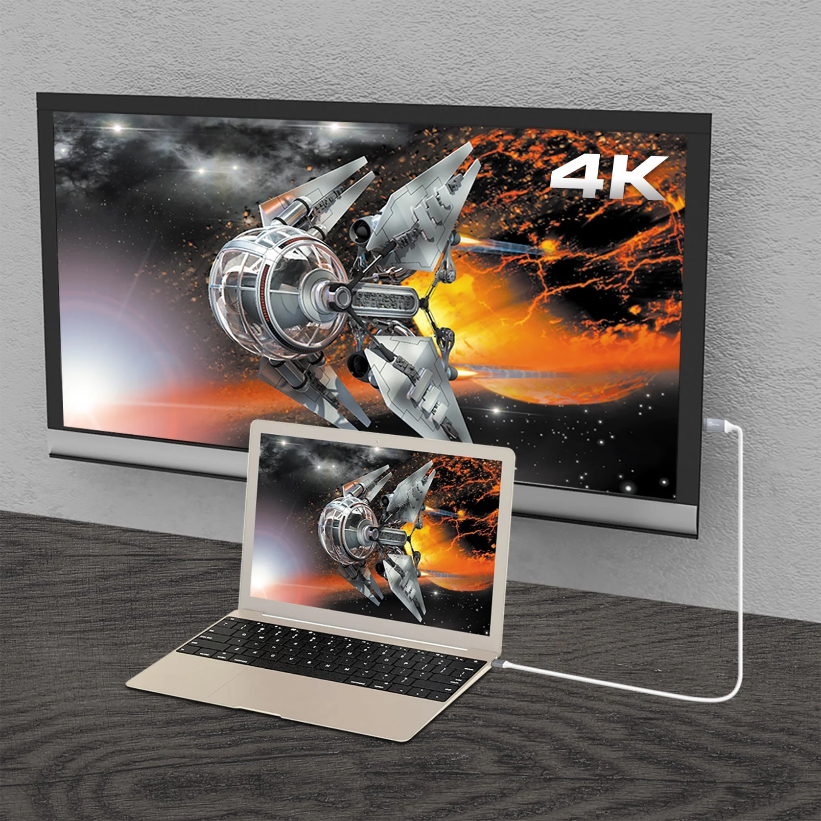 j5create JCC153G USB-C to 4K HDMI Cable