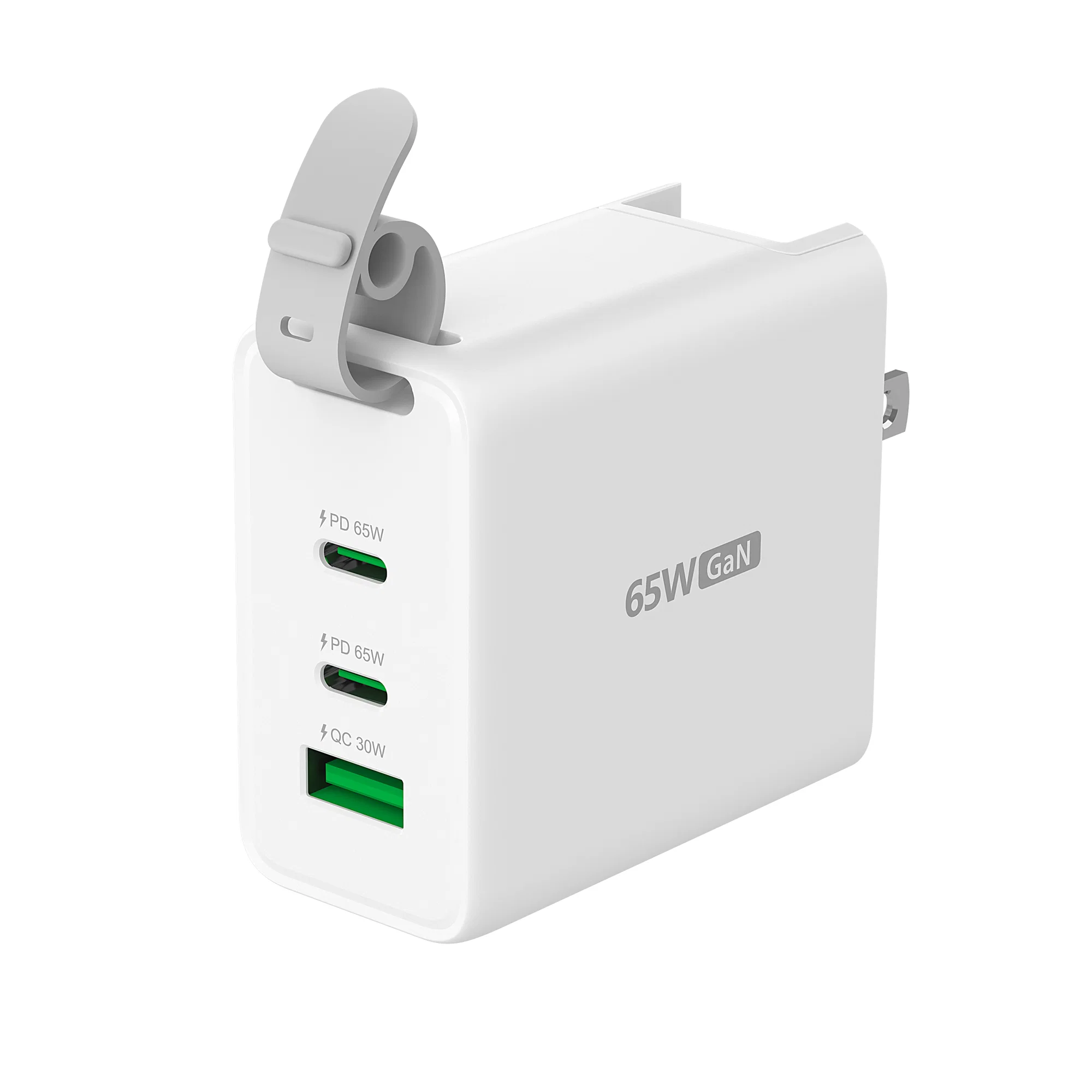 j5create JUP3565CV 65W GaN USB-C 3-Port Travel Charger