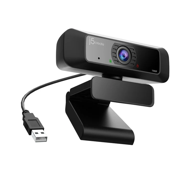 j5create JVCU100 USB HD Webcam with 360° Rotation