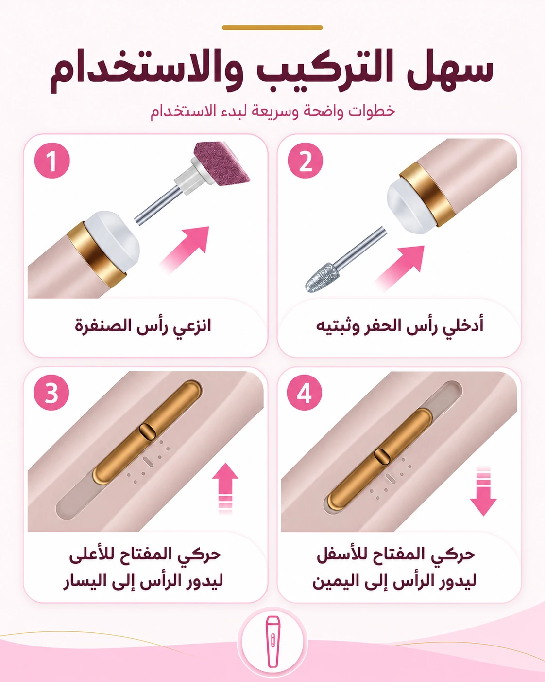 محتويات عبوة الجهاز