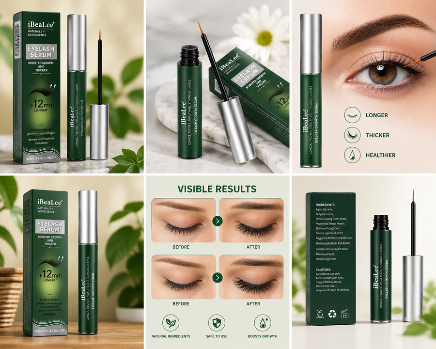 سيروم iBeaLee لتغذية الرموش - Lash Growth Serum