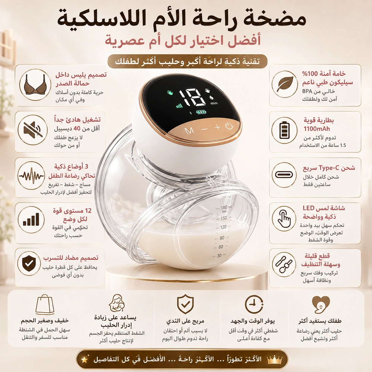 الشفاط الذكي للأم