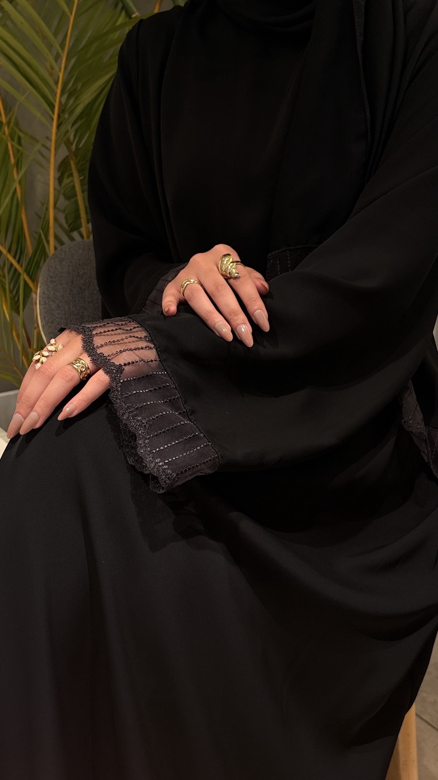 Black-Everyday Abaya | Premium Modest Abaya