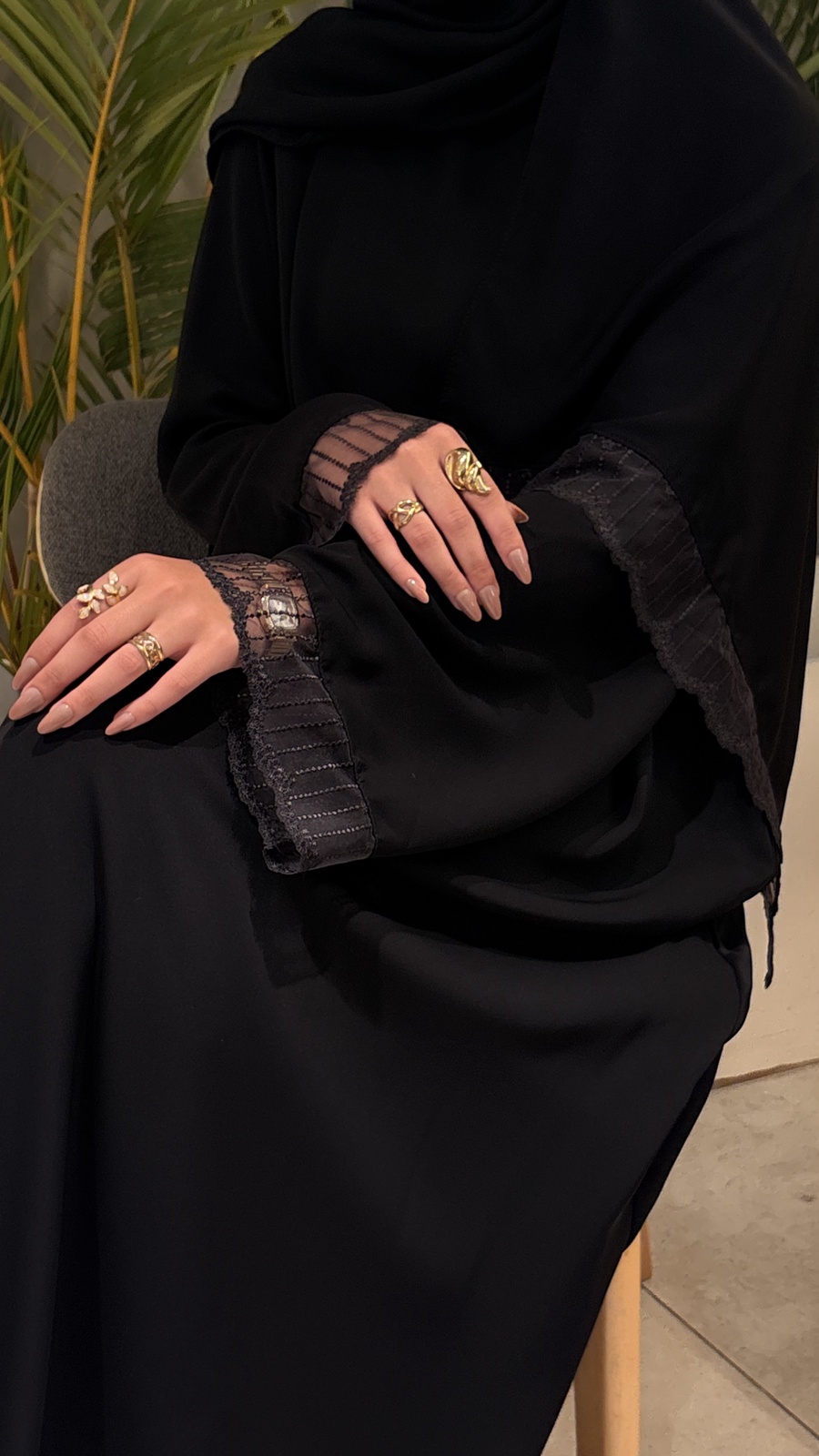 Black-Everyday Abaya | Premium Modest Abaya