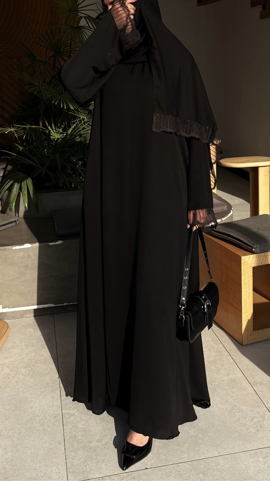 Black-Everyday Abaya | Premium Modest Abaya