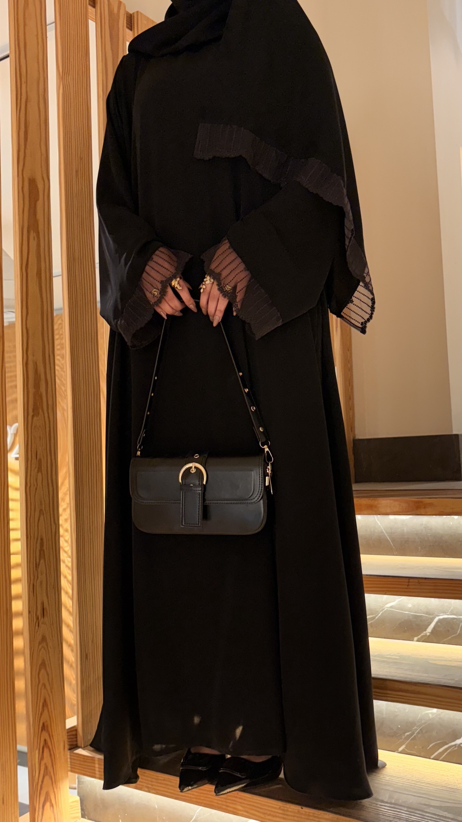 Black-Everyday Abaya | Premium Modest Abaya