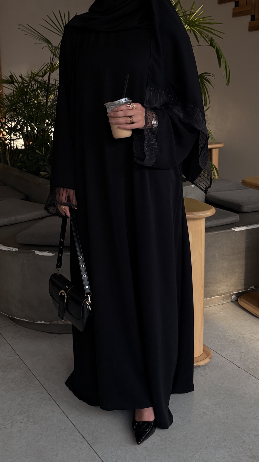 Black-Everyday Abaya | Premium Modest Abaya