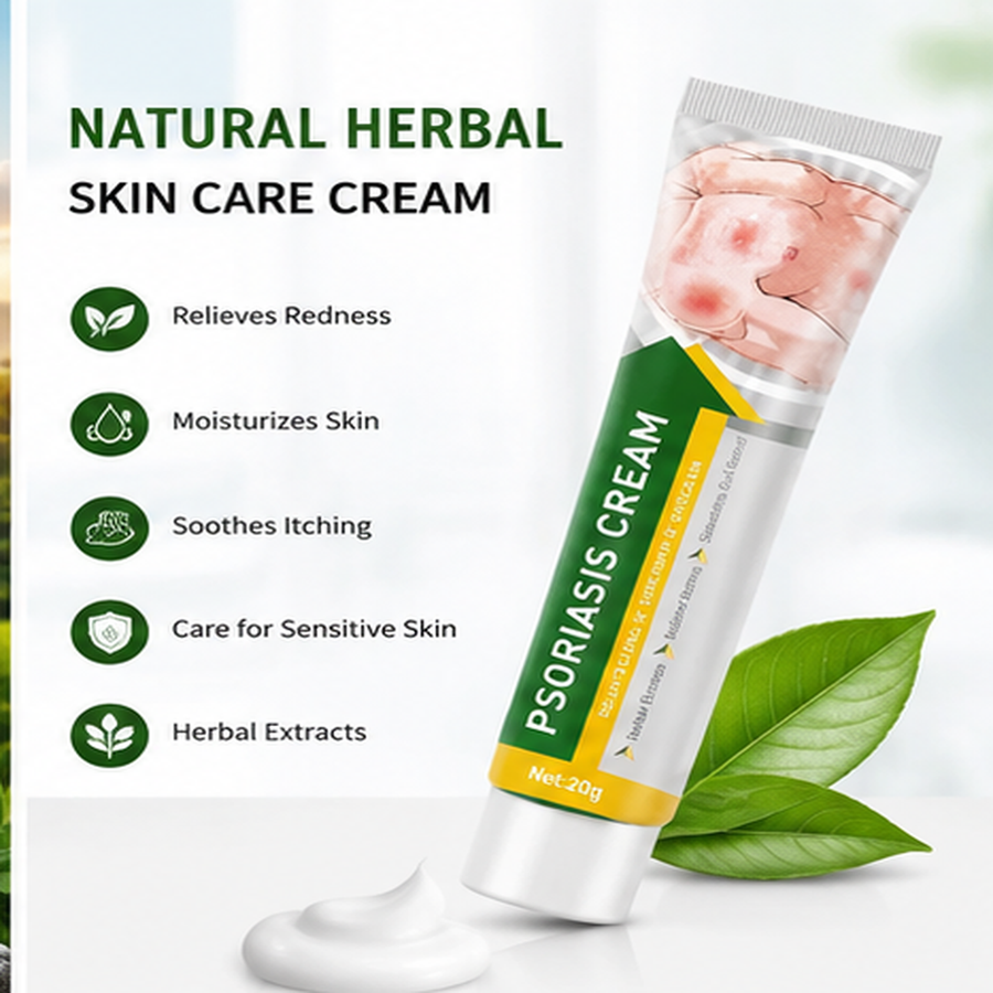 كريم الأعشاب للعناية بالبشرة - Natural Herbal Skin Care Cream - 20 جم