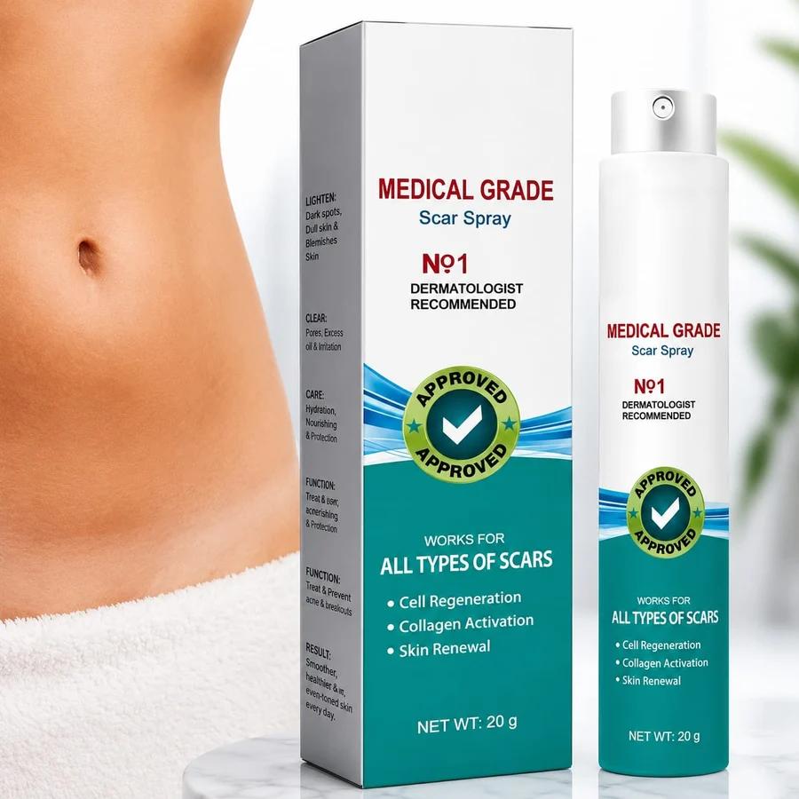 بخاخ العناية بمظهر الندبات والبشرة - Medical Grade Scar Spray - 20 جم