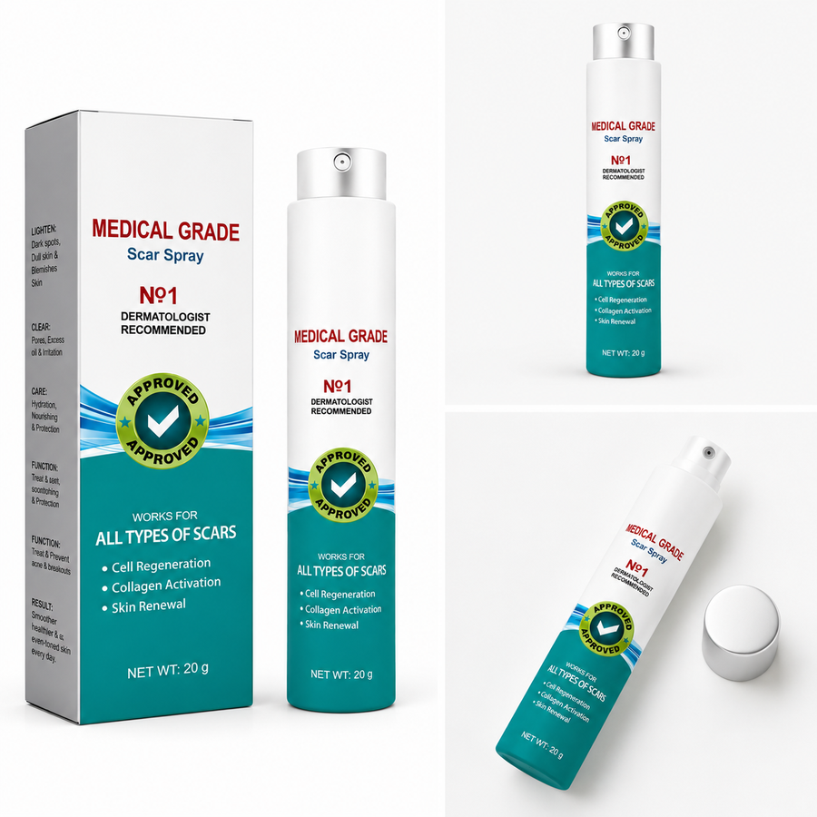 بخاخ العناية بمظهر الندبات والبشرة - Medical Grade Scar Spray - 20 جم
