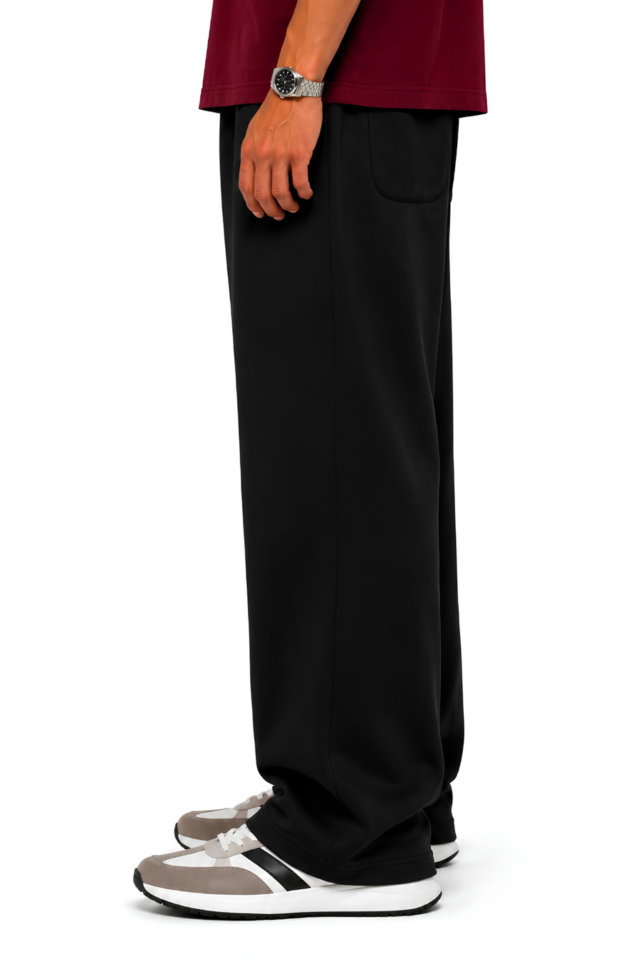 Baggy sweat-pants