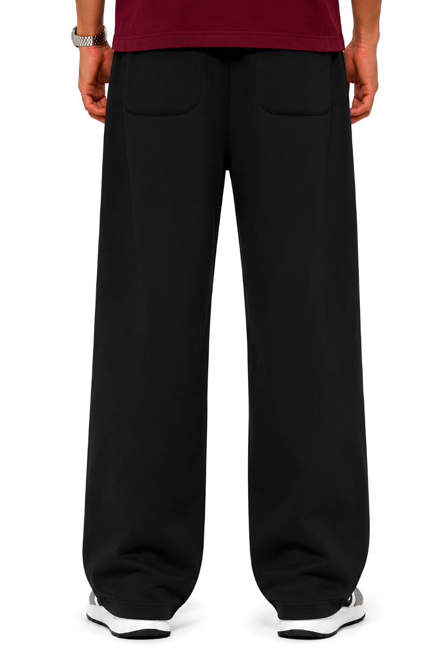 Baggy sweat-pants