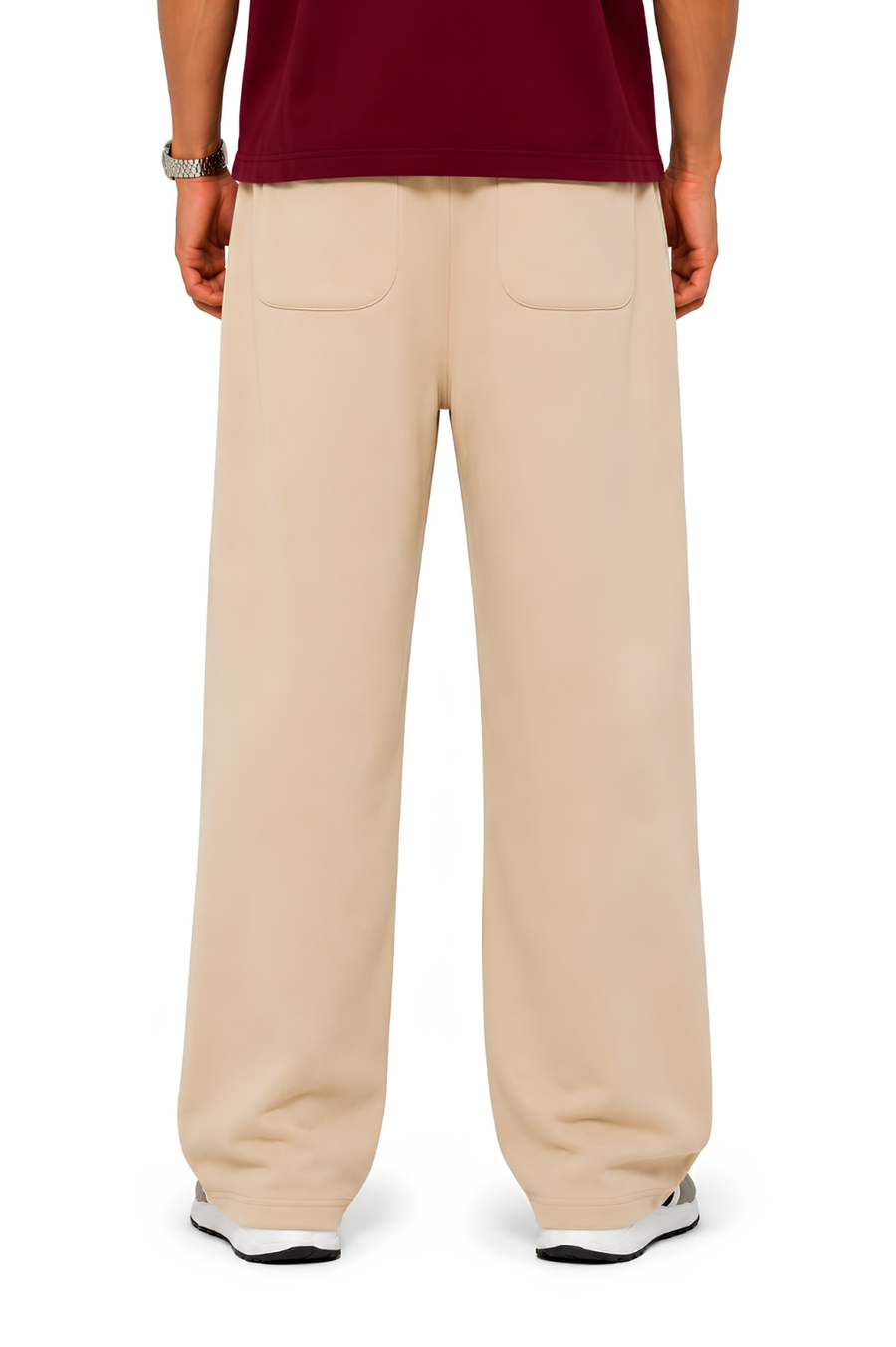 Baggy sweat-pants
