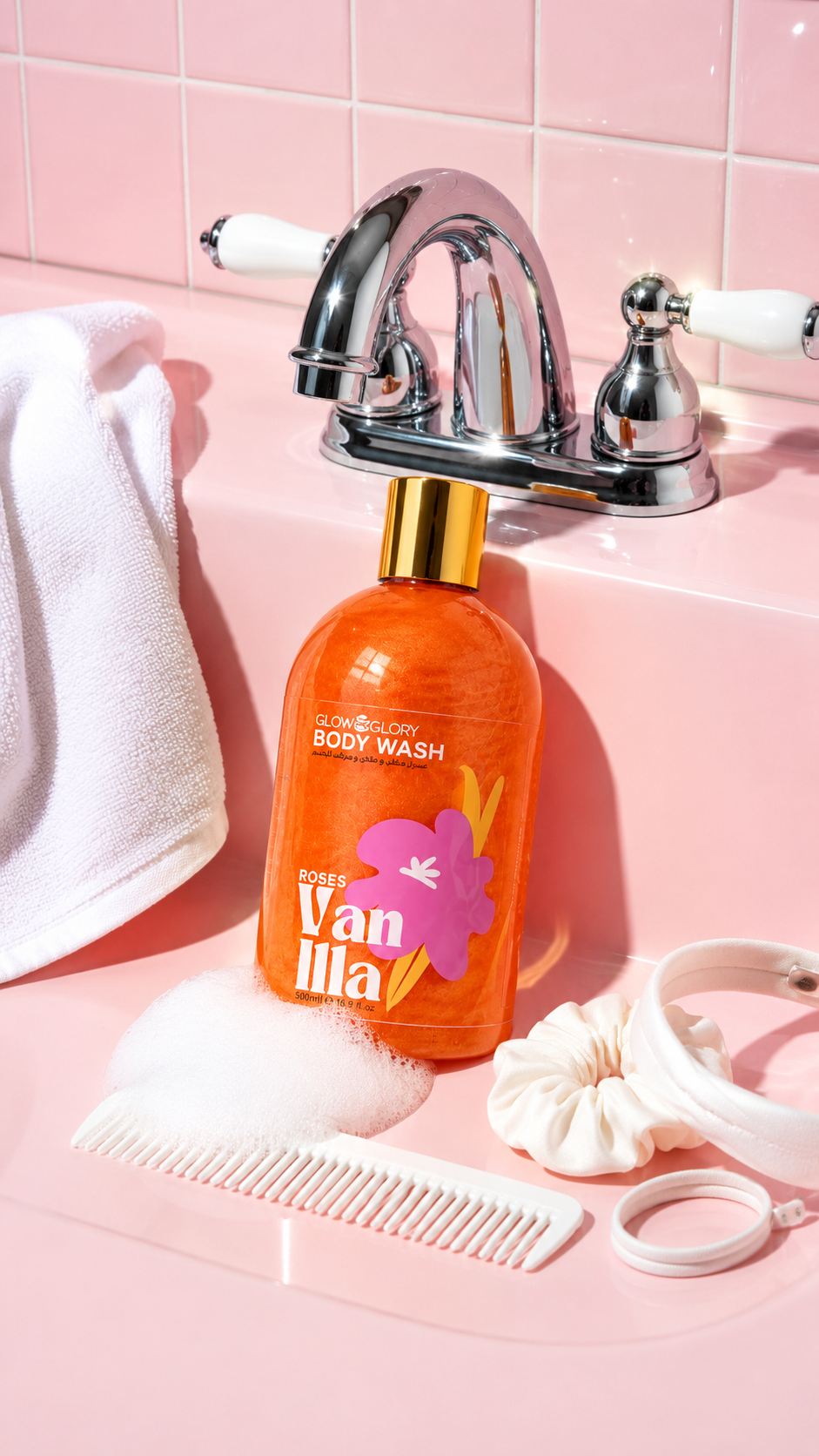 Vanilla Roses Body Wash